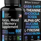 S RAW SCIENCE Focus & Memory Supplement
